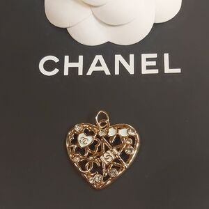 CC Gold Zipper Pull Charm